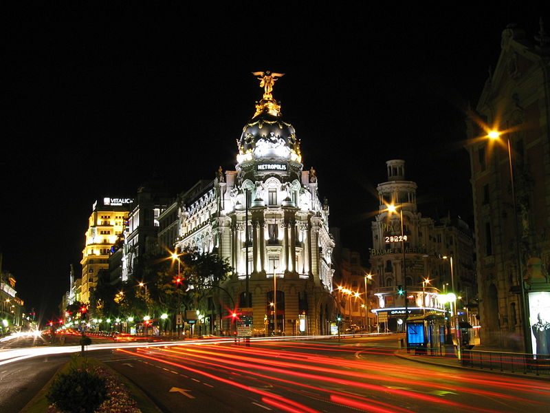 Madrid di notte