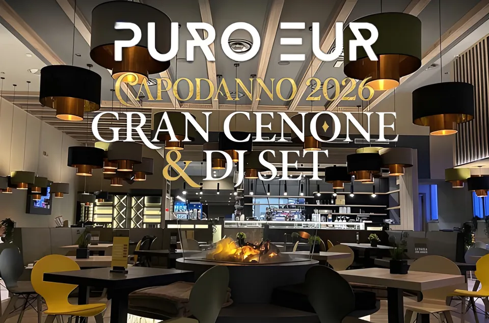 Locandina del Capodanno al Puro EUR