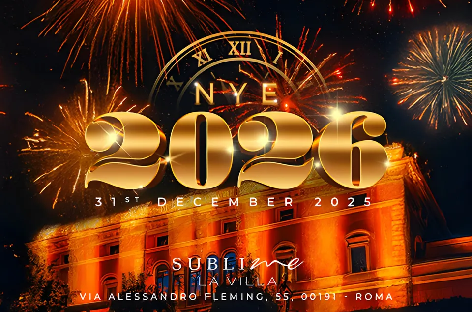 Locandina del Capodanno al Sublime La Villa